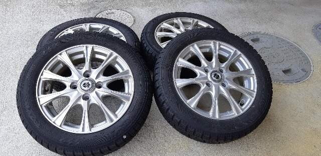 155 65r14 スタッドレスタイヤ アルミホイール付き4本セット 新品 中古のオークション モバオク 155 65r14 スタッドレスタイヤ アルミホイール付き4本セット 新品 中古のオークション モバオク